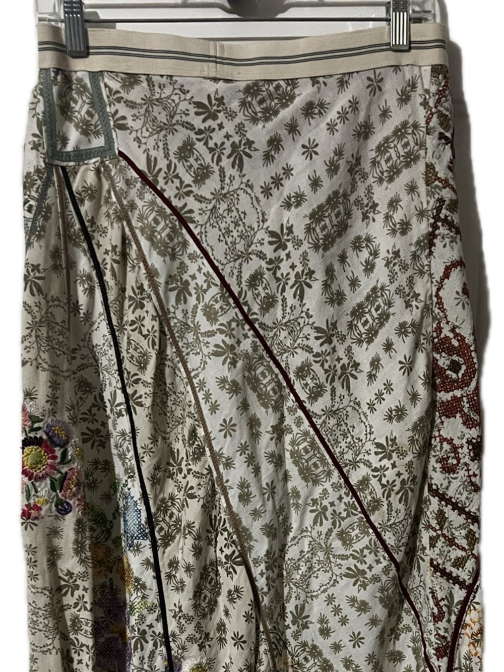 Burning Torch Anthropologie Floral Patterned Fabric